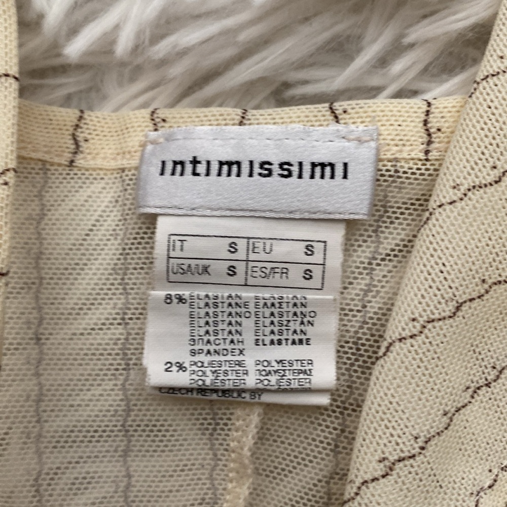 Vintage 90’s Intimissi sheer pin stripe cami - Picture 11 of 11
